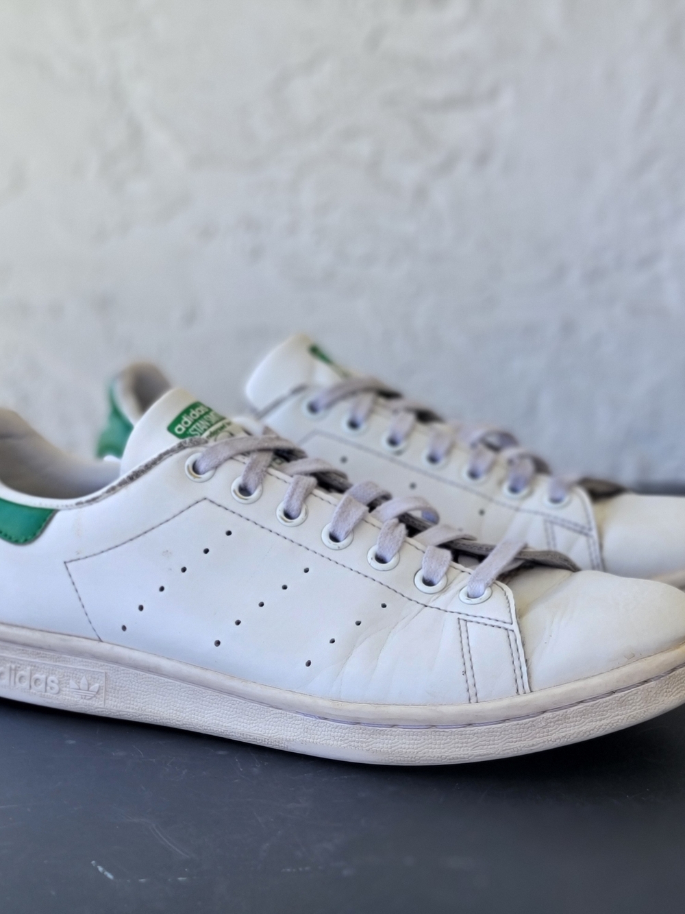 adidas Stan Smith Primegreen White / Green Womens Shoes 8.5